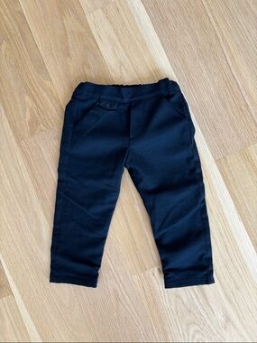 Tartine et Chocolat Navy-Black Jogger Pants for Kids